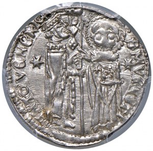 Venice - Antonio Venier (1382-1400) Grosso di ...
