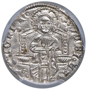 Venice - Antonio Venier (1382-1400) Grosso di ...