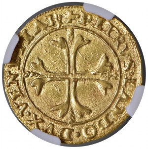 Benátky - Pietro Lando (1539-1545) Scudo - D/ P...