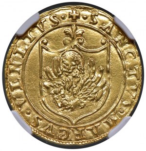 Benátky - Pietro Lando (1539-1545) Scudo - D/ P...