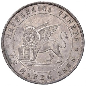 Benátky - Prozatímní vláda (1848-1849) 5 Lir...