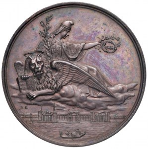 Venice - Medal 1887 art exhibition no...