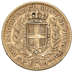 Savojsko - Charles Albert (1831-1849) 10 lir 1839...