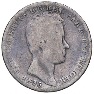 Savoia - Carlo Alberto (1831-1849) Lira 1835 To...