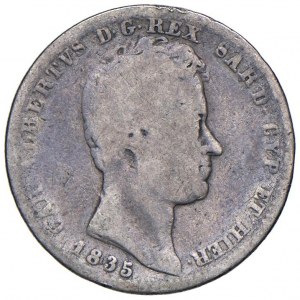 Savojsko - Charles Albert (1831-1849) Lira 1835 Do...