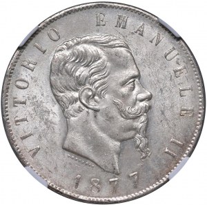 Savoia - Vittorio Emanuele II (1861-1878) 5 Lir...