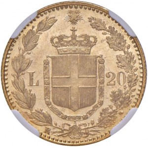 Savoy - Umberto I (1878-1900) 20 Lire 1893 - M...