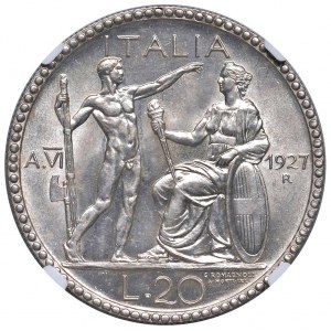 Savoia - Vittorio Emanuele III (1900-1946) 20 L...