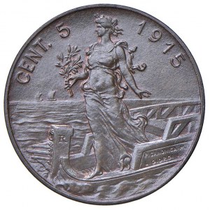 Savoie - Victor Emmanuel III (1900-1946) 5 Ce...