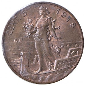 Savoie - Victor Emmanuel III (1900-1946) 5 Ce...