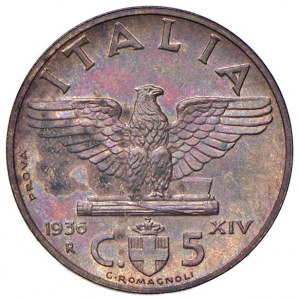 Savoia - Vittorio Emanuele III (1900-1946) 5 Ce...
