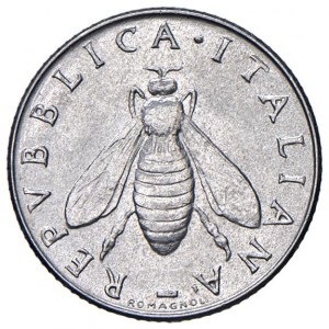 Italian Republic (since 1946) 2 lira 1958 Uliv...