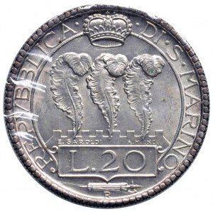 San Marino - Old coinage (1864-1938) 20...