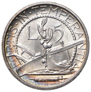 San Marino - Staré mince (1864-1938) 5 ...