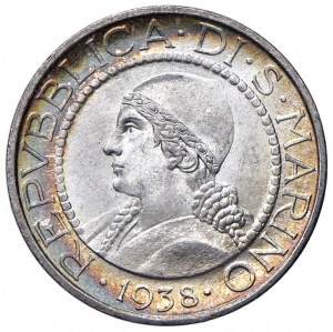 San Marino - Staré mince (1864-1938) 5 ...