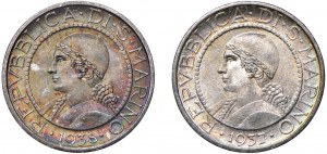 San Marino - Staré mince (1864-1938) 5 ...