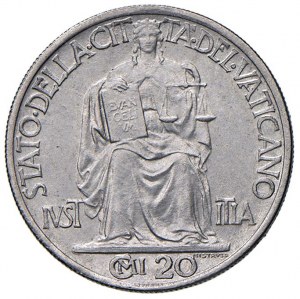 Vatican - Pius XII (1939-1958) 20 cents 194...