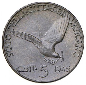 Vatican - Pius XII (1939-1958) 5 cents 1945...