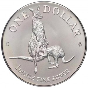 Australia - 1996 Kangaroo Dollar - KM 297 Ag - ...