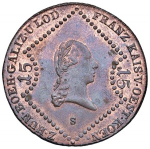 Rakousko - František I. (1804-1835) 15 Kreuzer 1807 S...