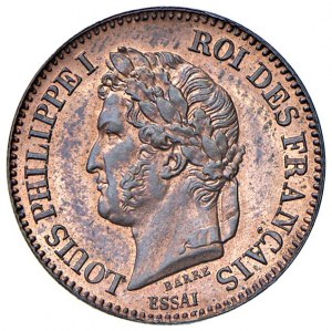 Francie - Ludvík Filip (1830-1848) 2 centy...