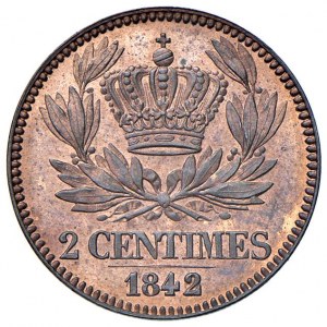 Francie - Ludvík Filip (1830-1848) 2 centy...