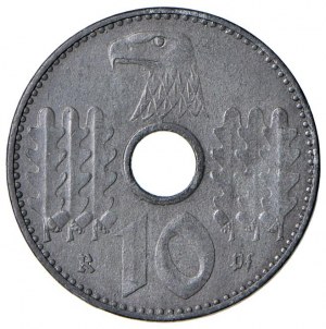 Germany - Third Reich (1933-1945) 10 Reichspfenn...