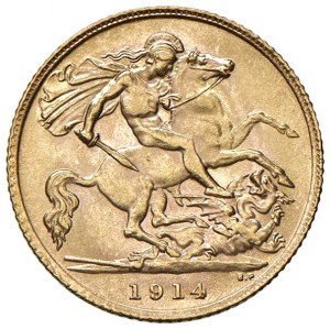 Great Britain - Georg V (1910-1936) Half sterl...