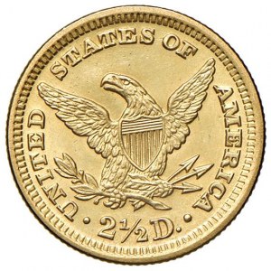 USA - US$2.5 1907 Philadelphia - KM 72 Au ...