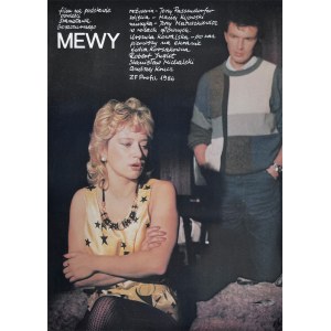 Mewy, plakat filmowy, 1987