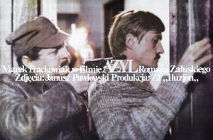Azyl, plakat filmowy, 1978