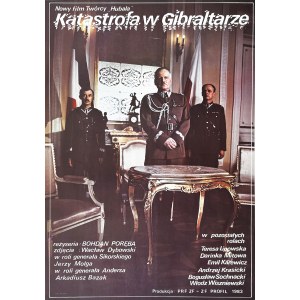 Désastre à Gibraltar, affiche de film, 1984