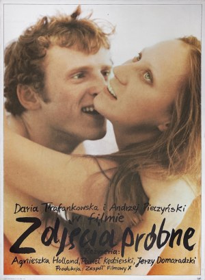 Andrzej Krauze, Tomasz Sikora, Zdjęcia próbne, plakat filmowy, 1977