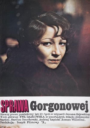 Romuald Socha, The Gorgon Case, movie poster, 1977