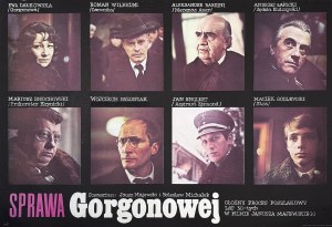 Romuald Socha, The Gorgon Case, movie poster, 1977