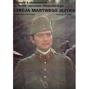 Andrzej Pągowski, Lesson of a Dead Language, movie poster, 1979