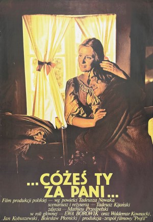 What a lady you are, movie poster, 1979