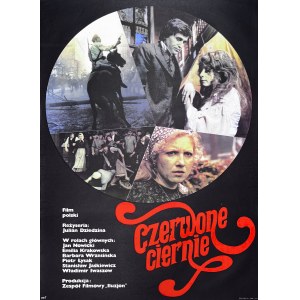 Maciej Żbikowski, Czerwone ciernie, plakat filmowy, 1976