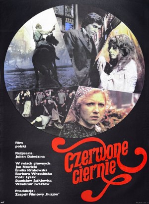 Maciej Żbikowski, Czerwone ciernie, plakat filmowy, 1976
