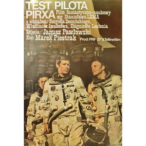 Jakub Erol, Test pilota Pirxa, plakat filmowy, 1979