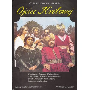 Ojciec królowej, plakat filmowy, 1979