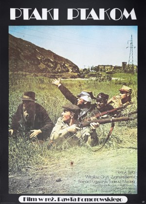 Jakub Erol, Ptaki ptakom, plakat filmowy, 1976
