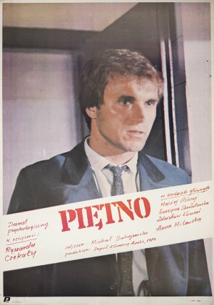 Piętno, plakat filmowy, 1983