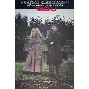 Andrzej Pągowski, Tabu, plakat filmowy, 1987