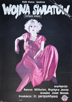 Krystyna Hoffmann, Jerzy Kośnik, Wojna światów - następne stulecie, plakat filmowy, 1981