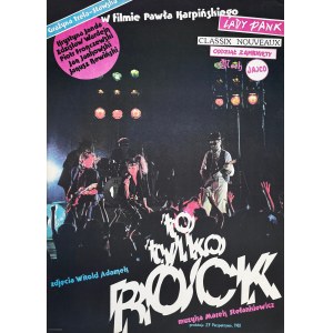 Witold Dybowski, To tylko Rock, Filmplakat, 1984