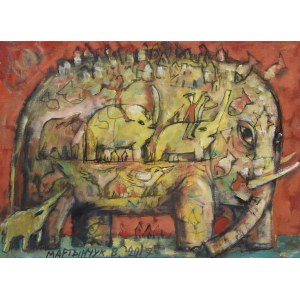Vasiliy MARTYNCHUK (b. 1959), Elephant, 2017