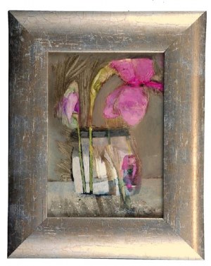 Barbara PRZYŁUSKA (ur. 1958), Cyklameny II, 2013