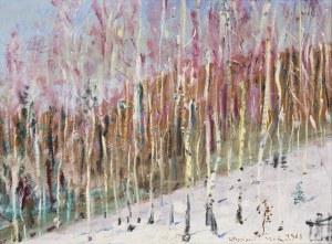 Wlastimil Hofman (1881 - 1970), Brzozowy Zagajnik, 1968