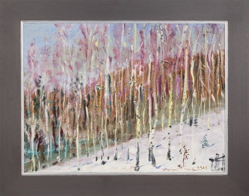 Wlastimil Hofman (1881 - 1970), Brzozowy Zagajnik, 1968